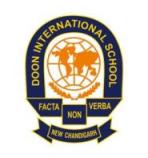 Doon International School logo